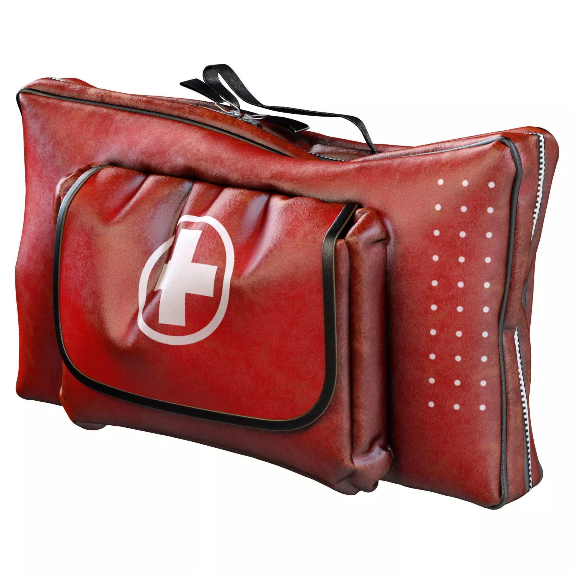  First Aid Kits Low-poly 3D model_0