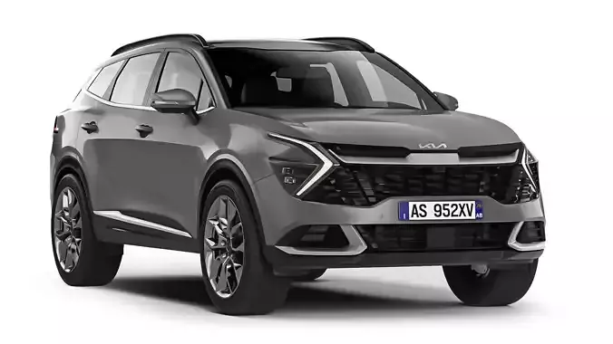 KIA Sportage LX 2023 3D model