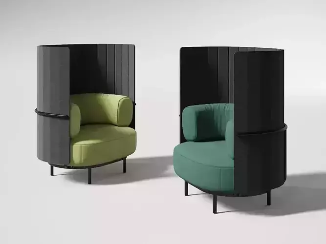 DS 5010 Armchair with Felt Panel