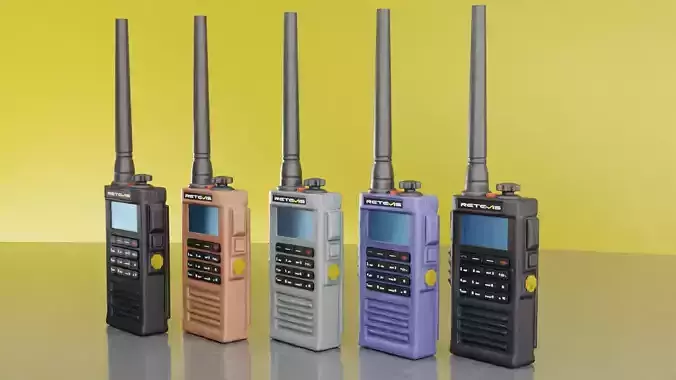 RETEVIS RT87 136  Walkie Talkie Radio 3D model