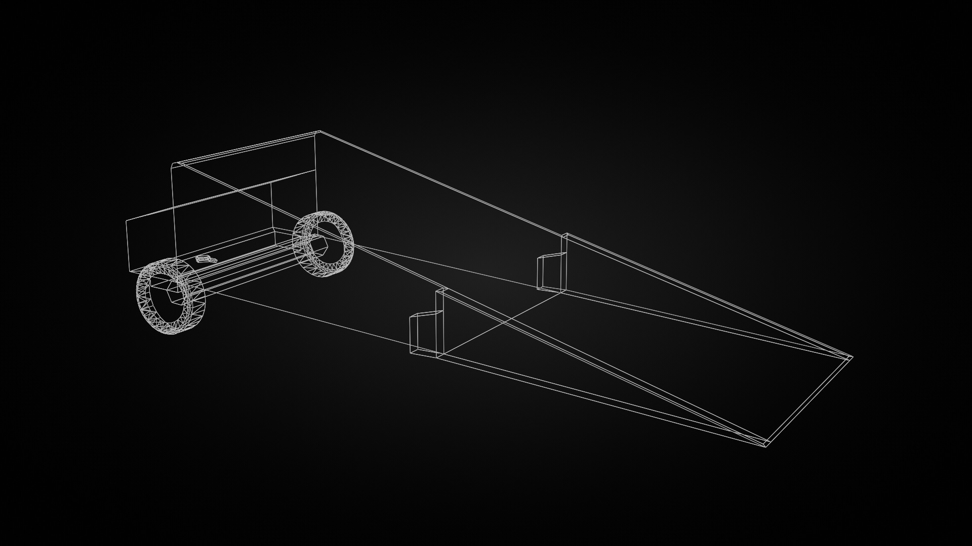 Low Poly Ramp Low-poly 3D model_1