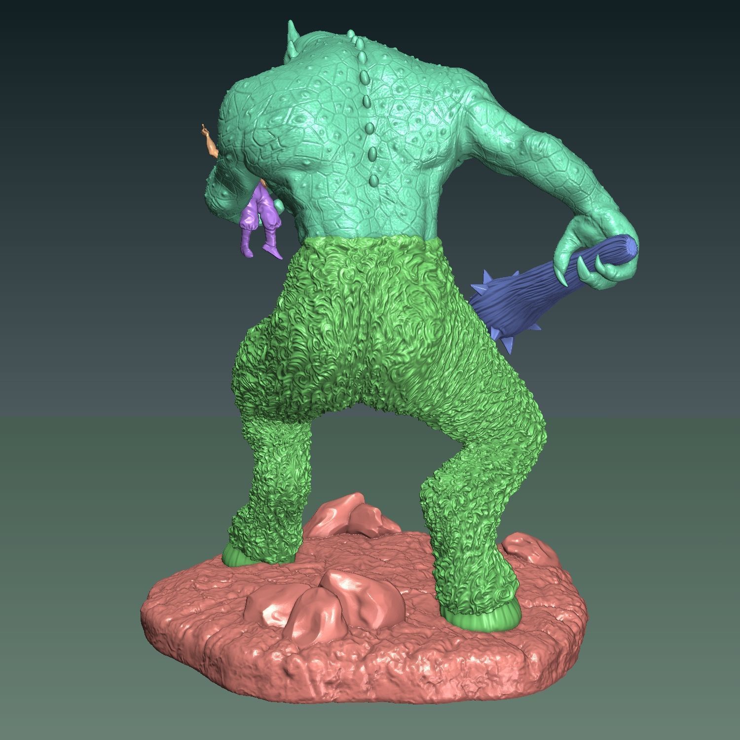 The 7th Voyage of Sinbad Cyclops 3D print model_6