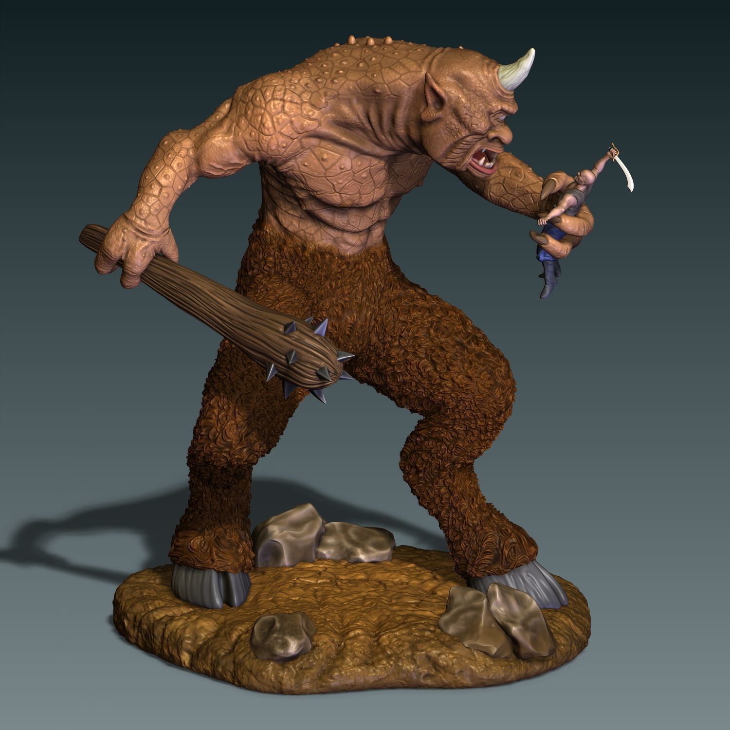 The 7th Voyage of Sinbad Cyclops 3D print model_1