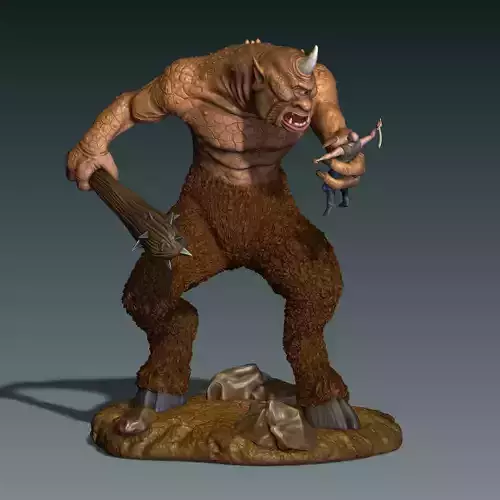 The 7th Voyage of Sinbad Cyclops 3D print model