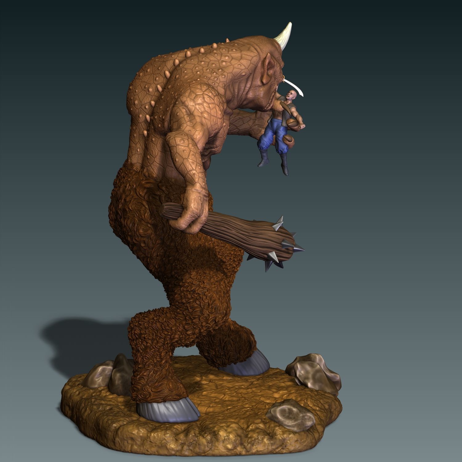 The 7th Voyage of Sinbad Cyclops 3D print model_2