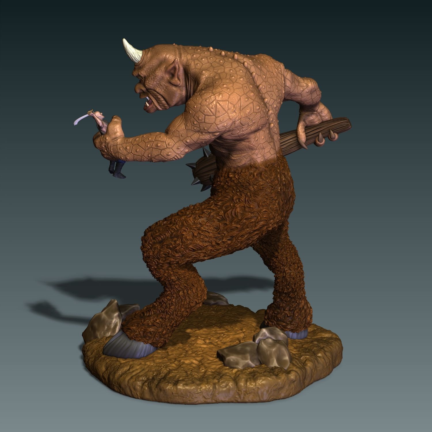 The 7th Voyage of Sinbad Cyclops 3D print model_3