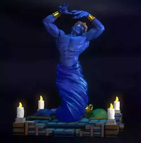 Heroes 3 Solmyr 3D print model