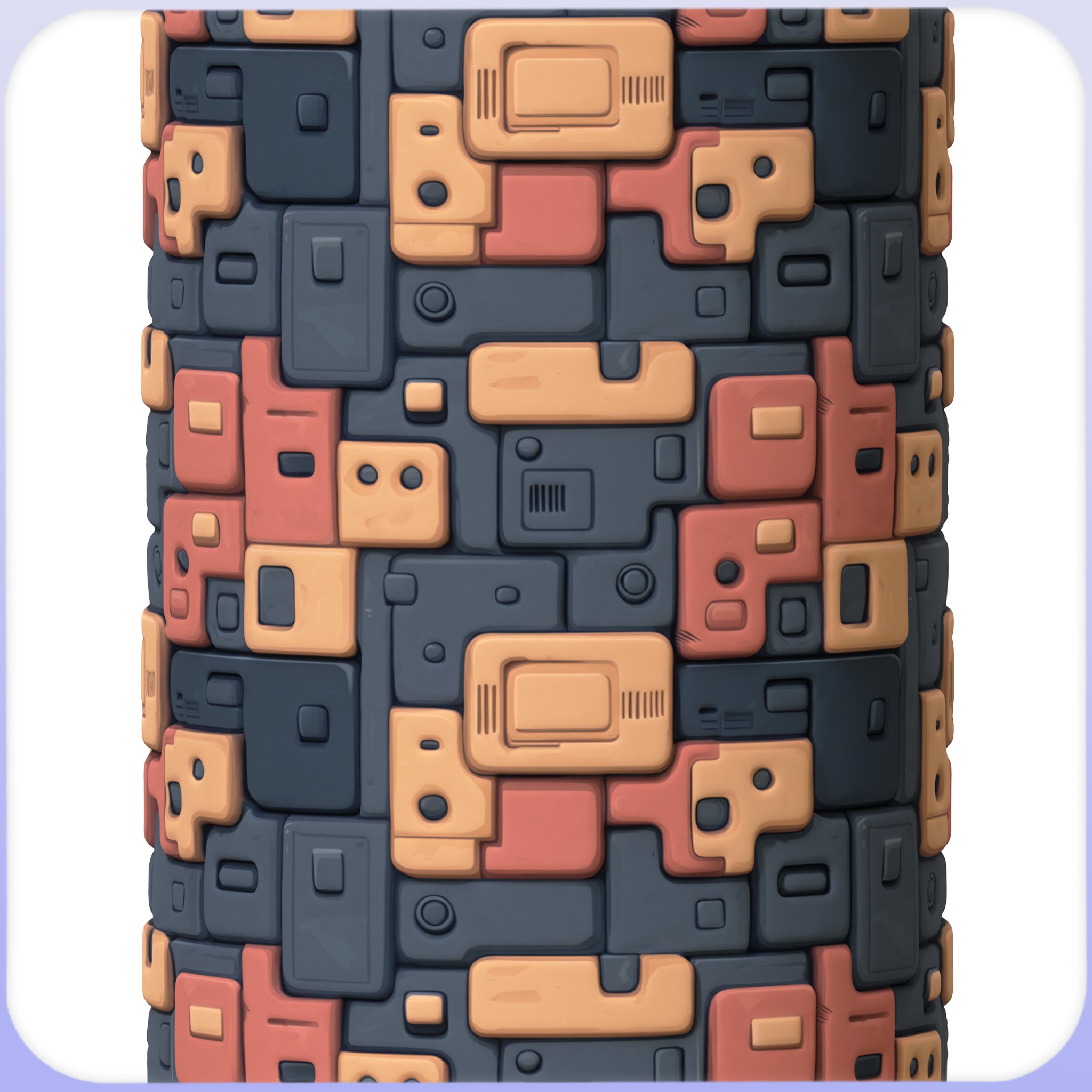 SciFi Seamless Texture Texture_3