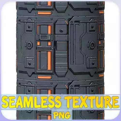 SciFi Seamless Texture Texture