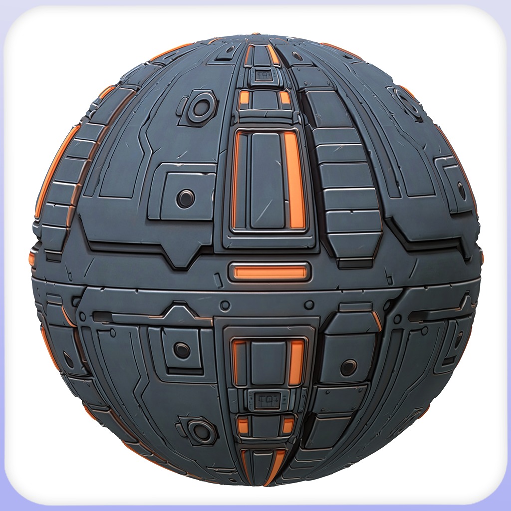 SciFi Seamless Texture Texture_5