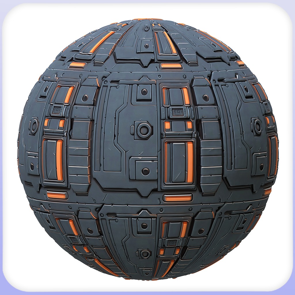 SciFi Seamless Texture Texture_2