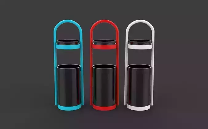 Trash Can 3D model