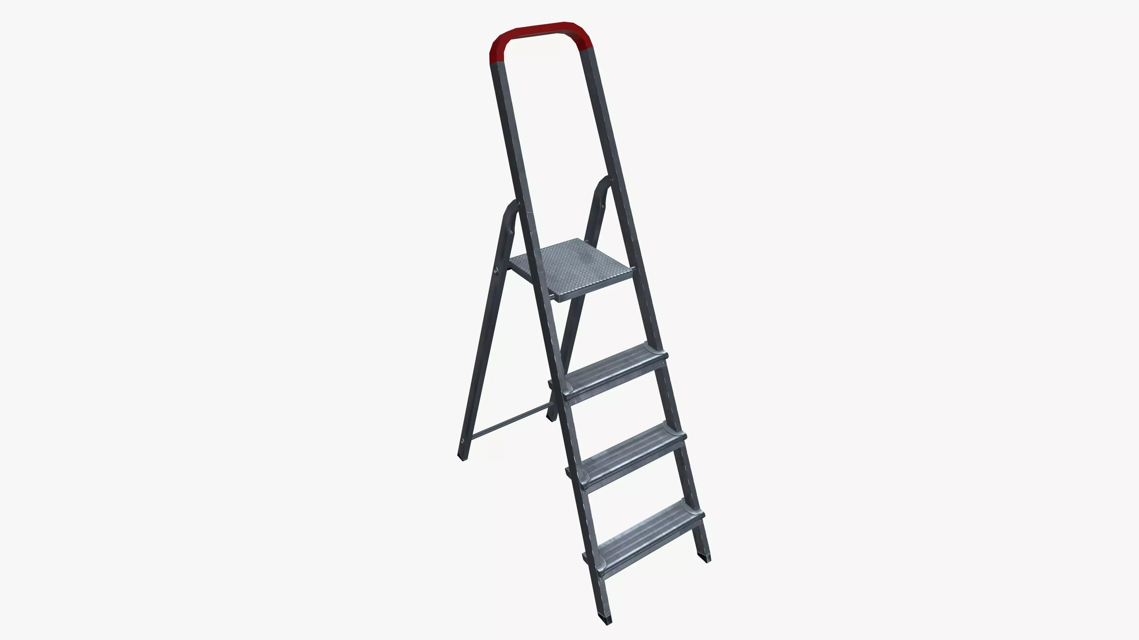 Ladder Low-poly 3D model_0