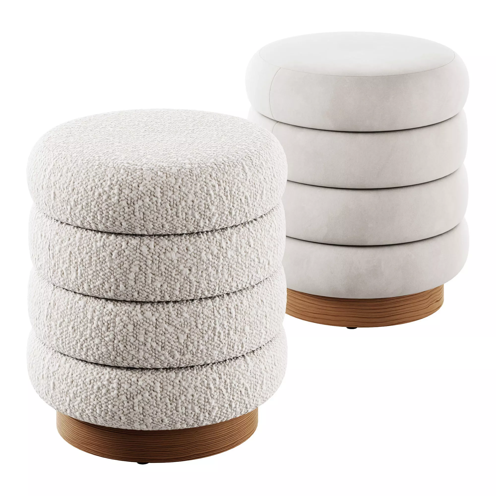 Paros Ottoman By Poly and Bark 3D model_0