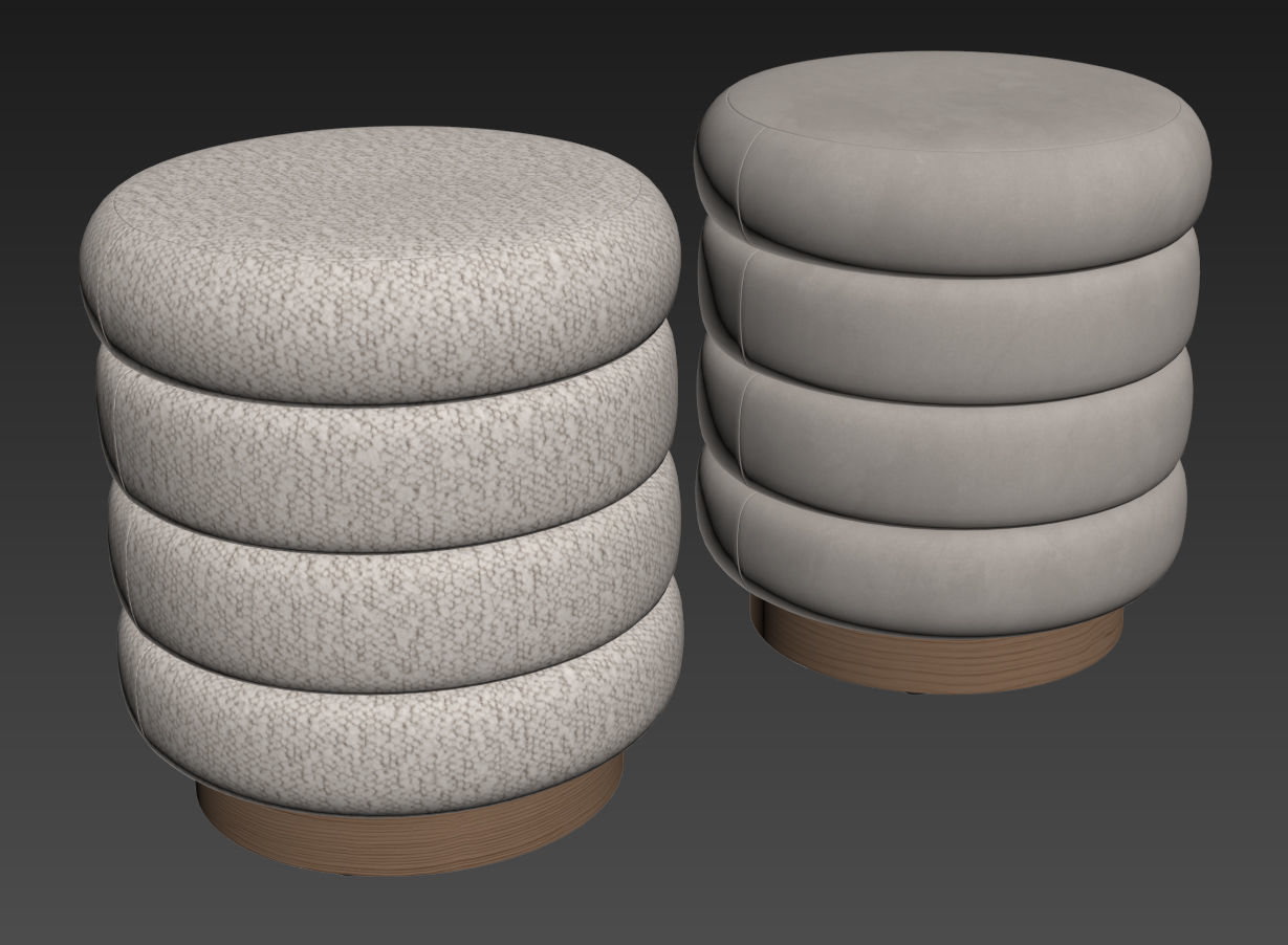 Paros Ottoman By Poly and Bark 3D model_4