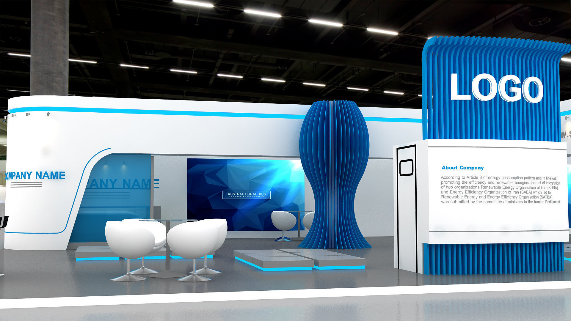 3D Exhibition 3D model_4