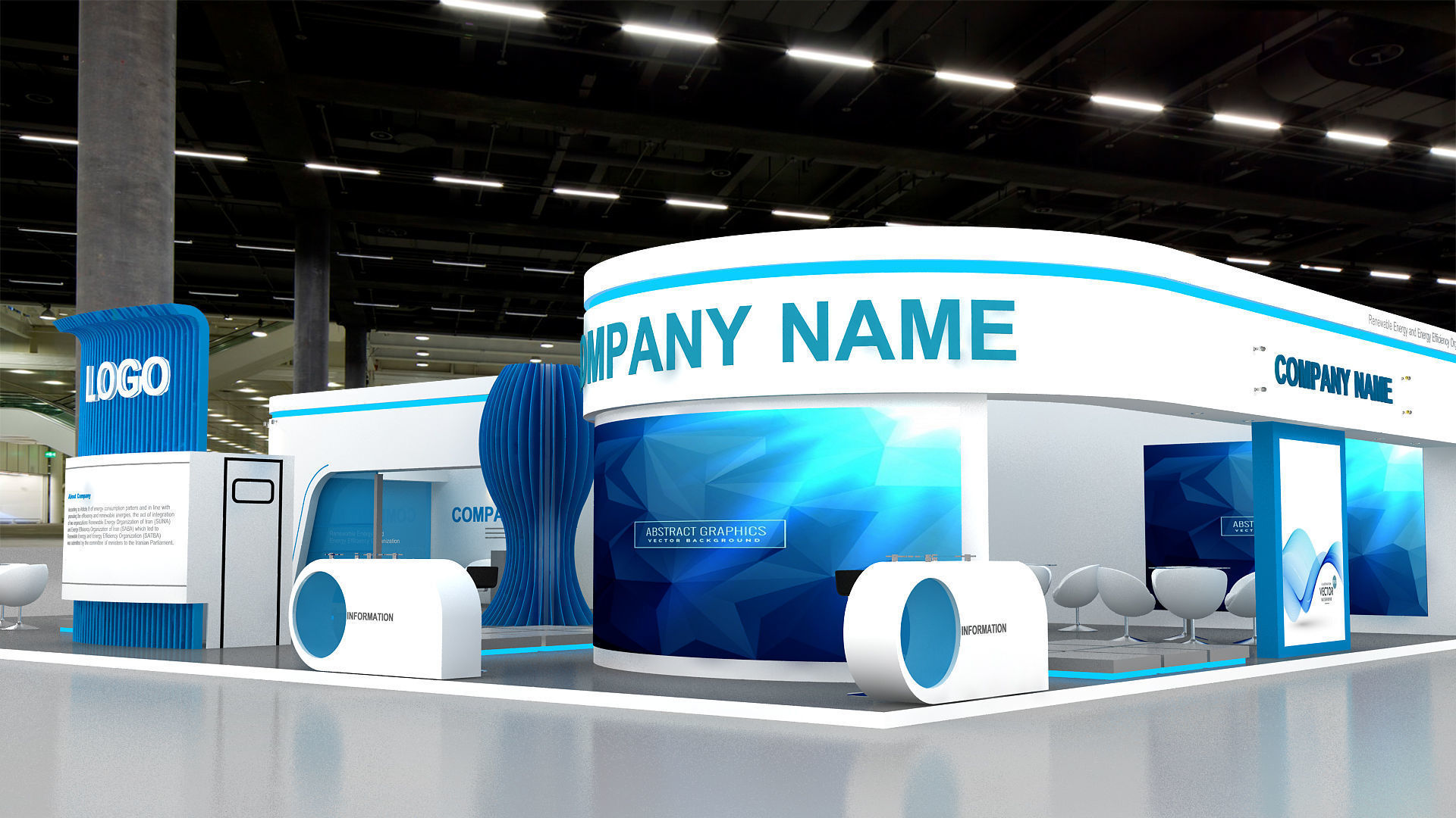 3D Exhibition 3D model_2