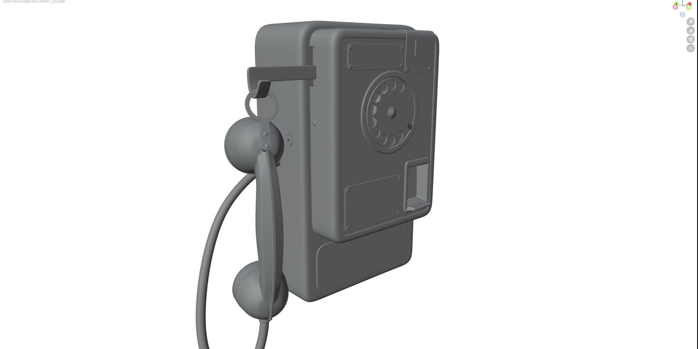 Payphone AMT-47 v2 3D model_17