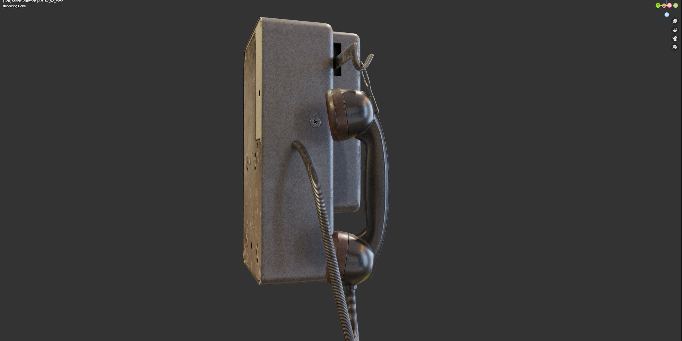 Payphone AMT-47 v2 3D model_12