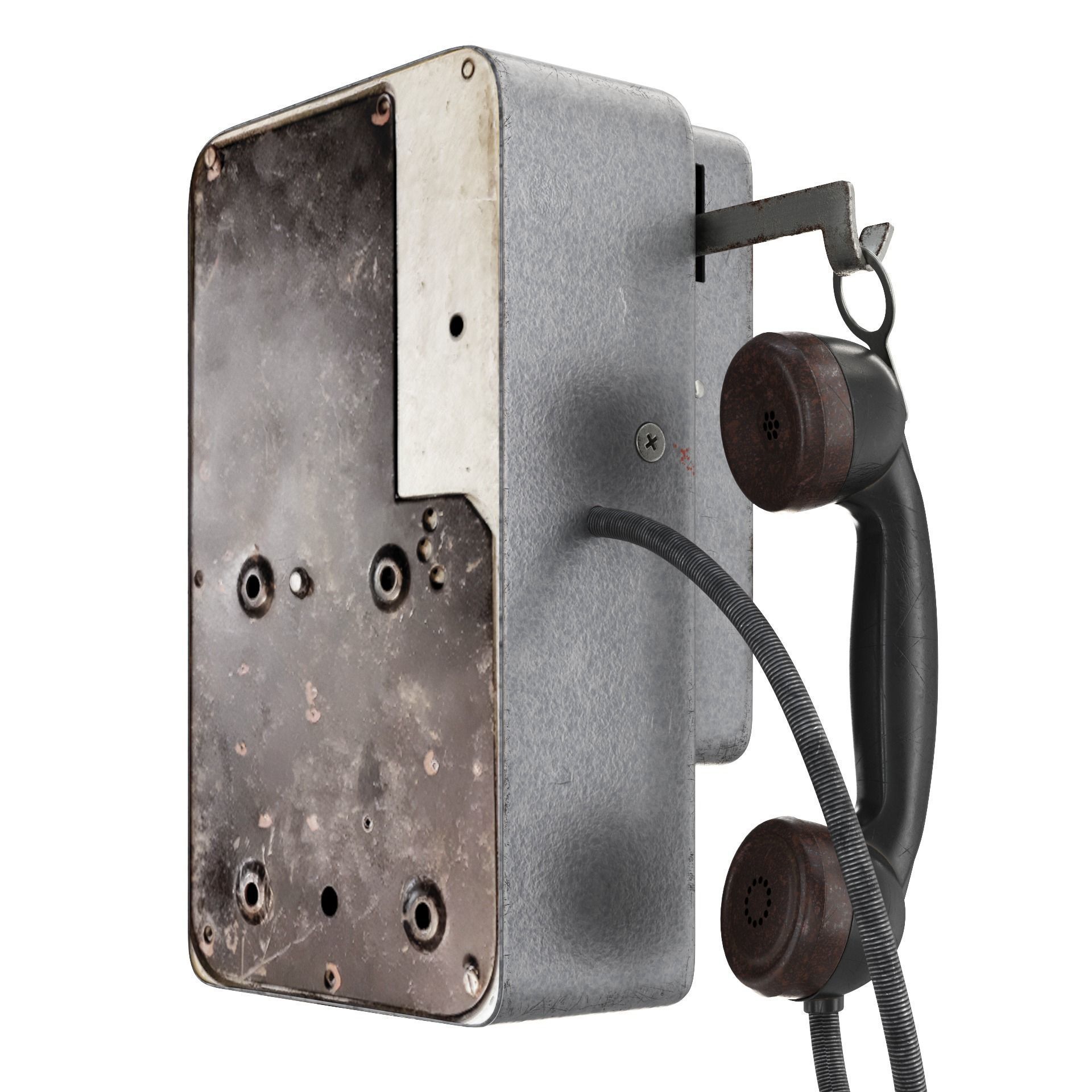 Payphone AMT-47 v1 3D model_4