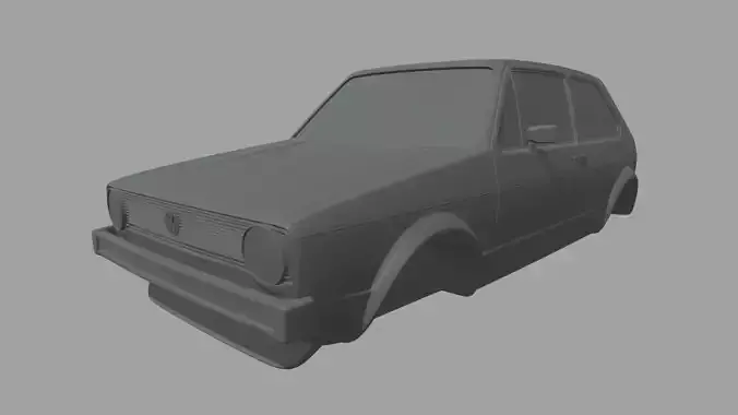 Volkswagen Golf MK1 Miniature