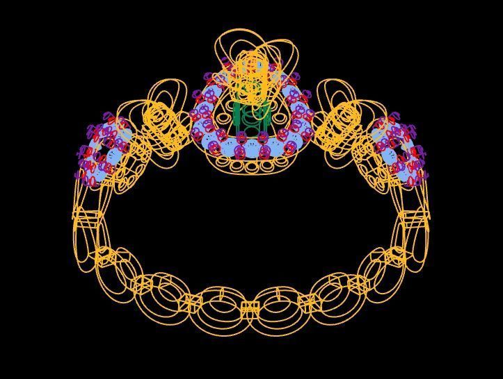 Diamond Rose Ring RG05 3D print model_7