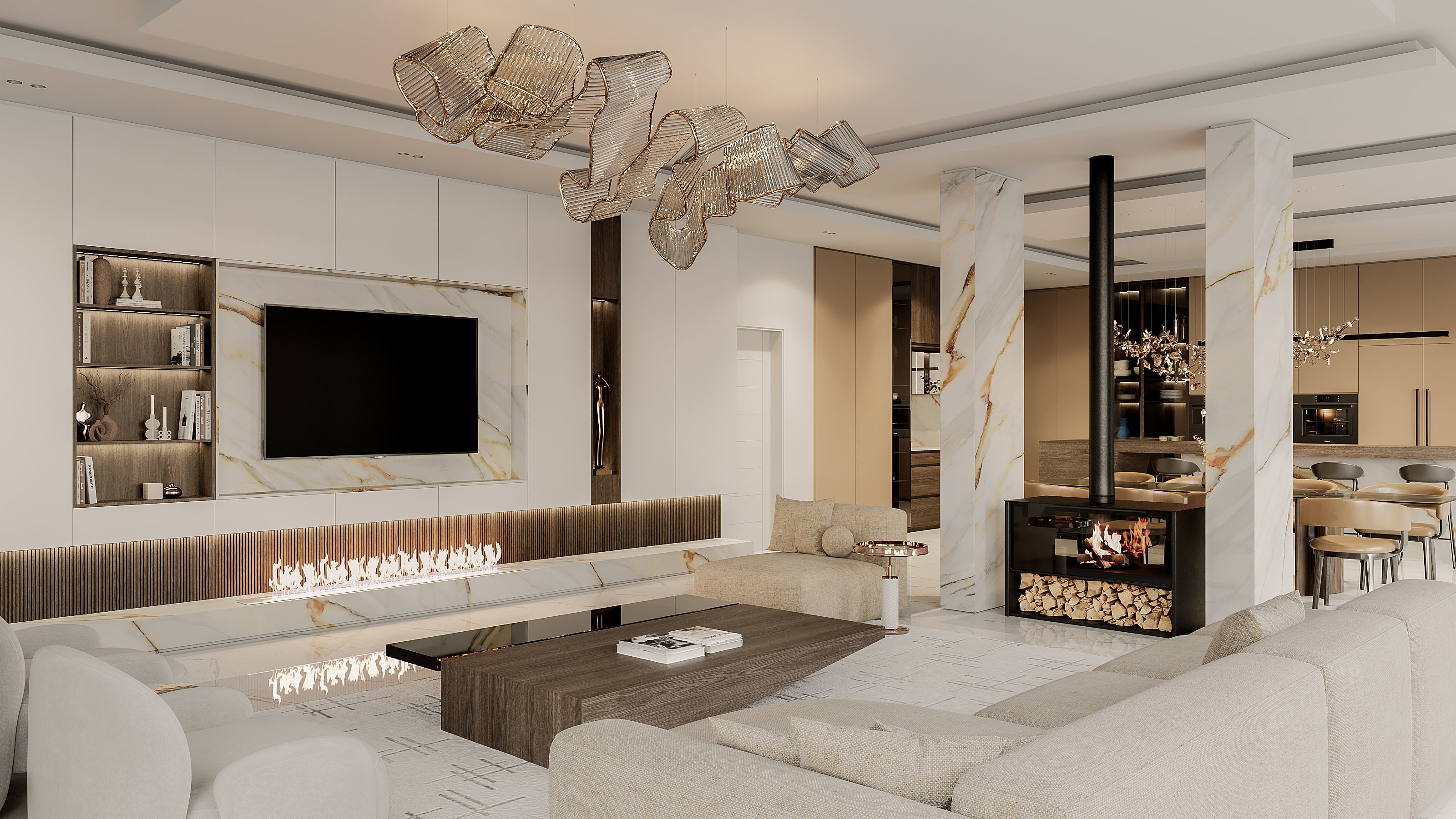 Interior Modern House 3D model_2