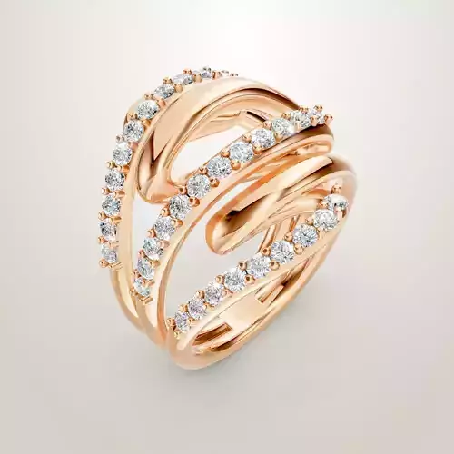 Rose gold de GRISOGONO rings