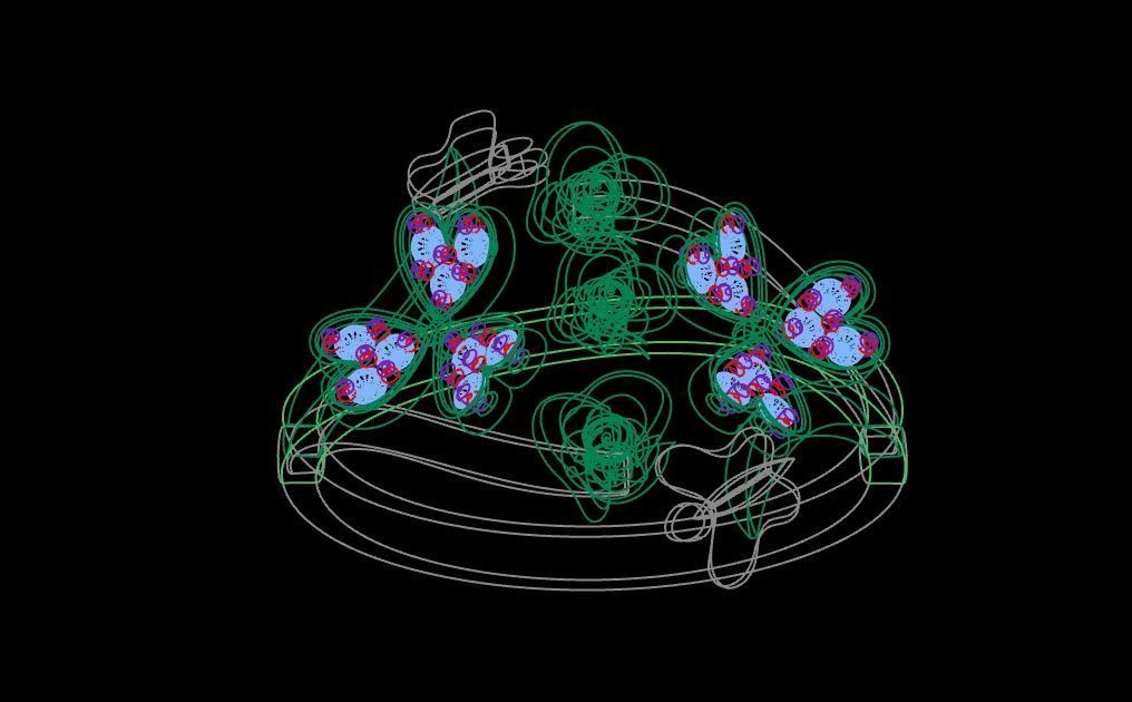 Diamond Rose Ring RG07 3D print model_7