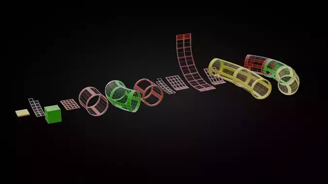 Low Poly Modular Parkour Kit