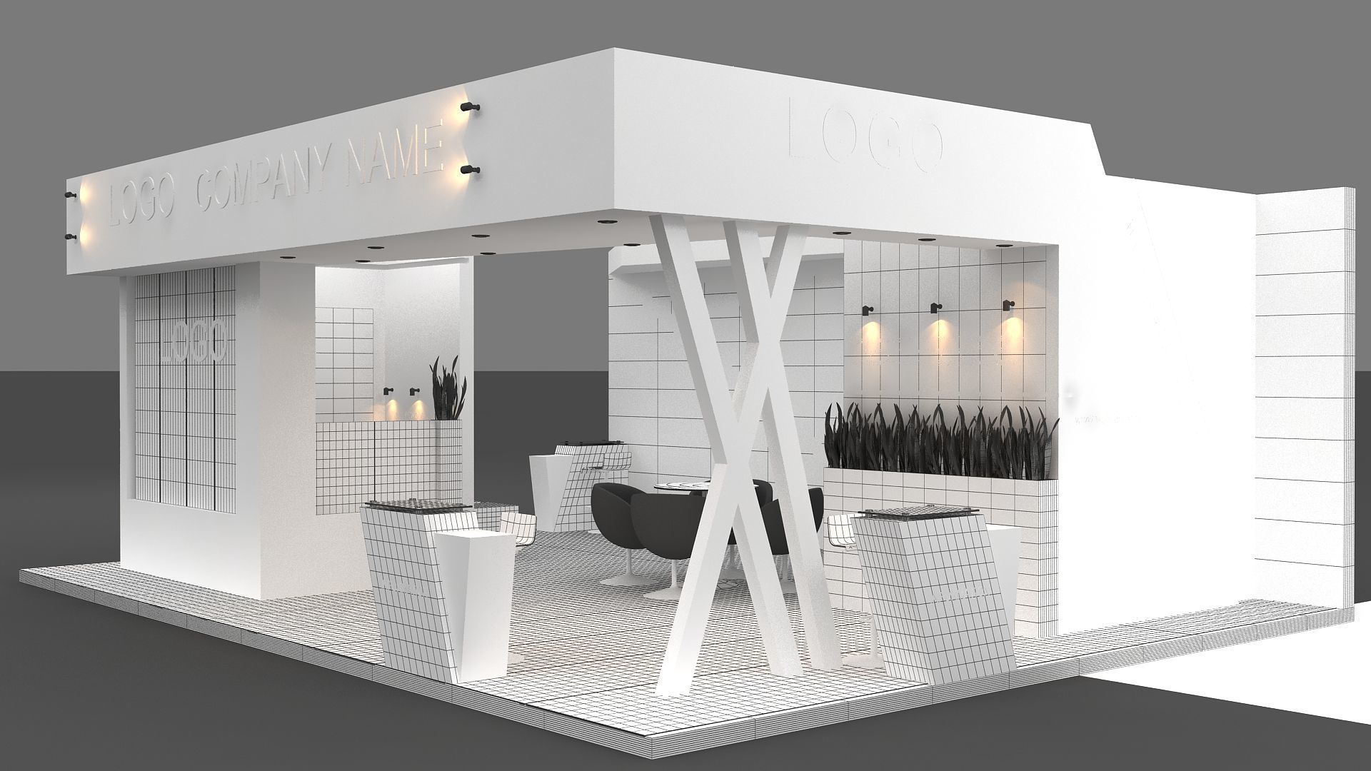 3D Model Exhibition 3D model_5