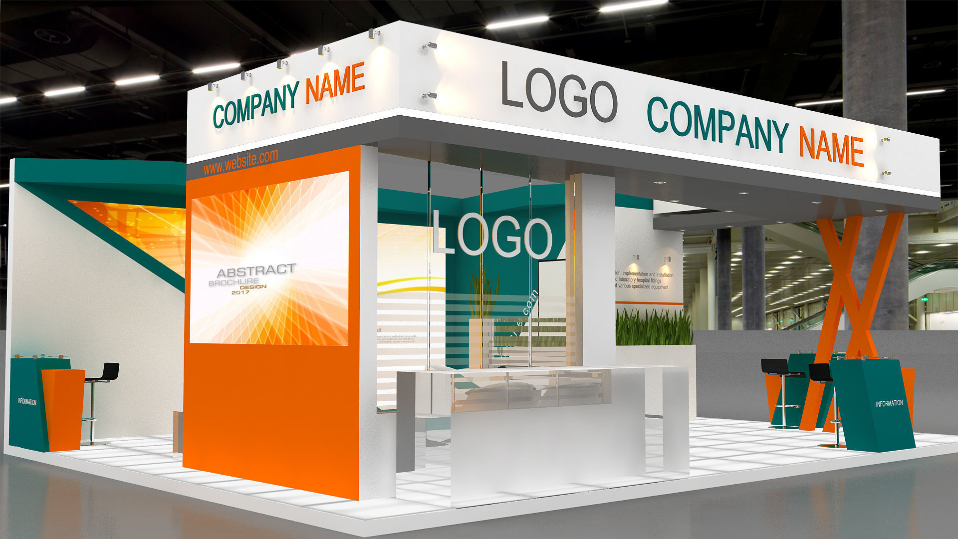 3D Model Exhibition 3D model_1