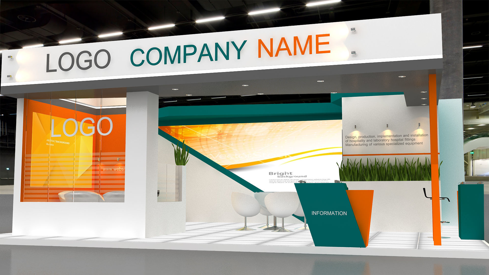 3D Model Exhibition 3D model_3