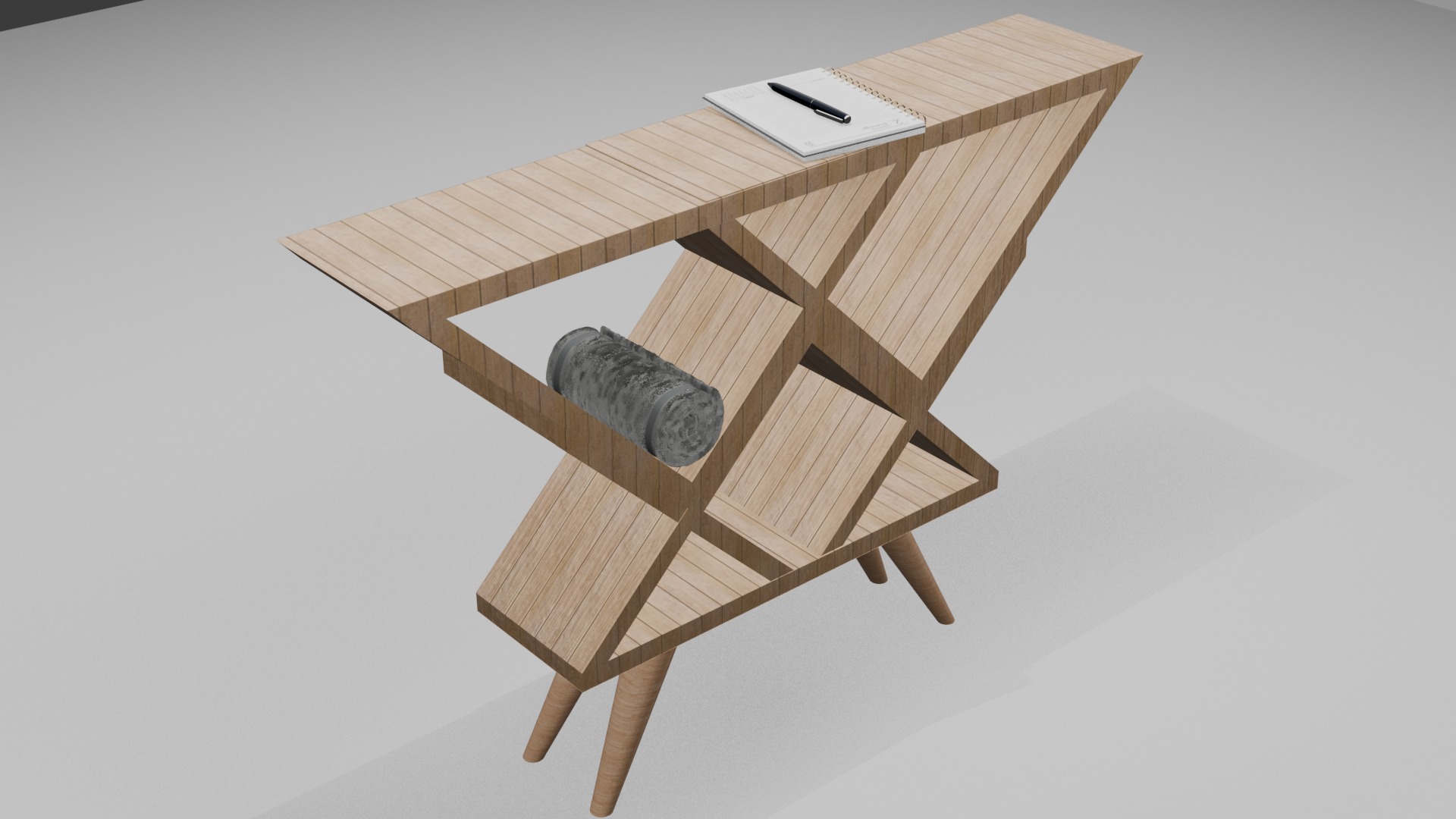 Shelf 3D model_4