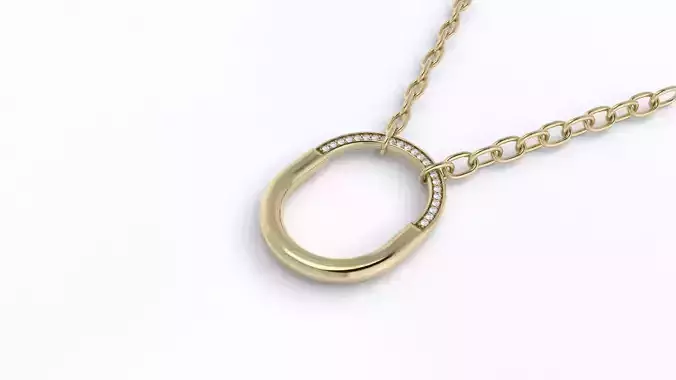 Tiffany Lock Pendant 3D print model