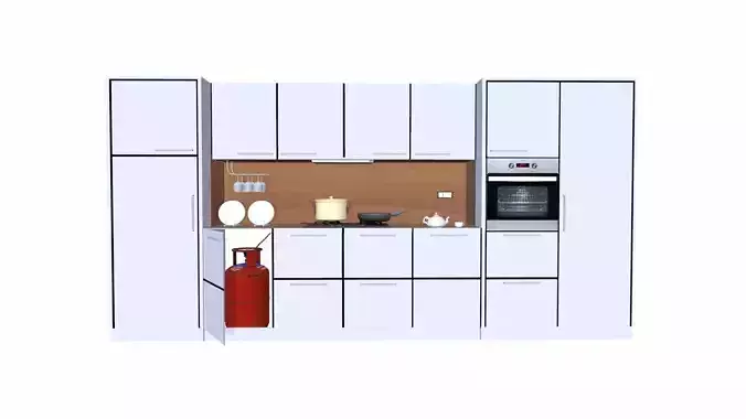 Modern Kitchen Set