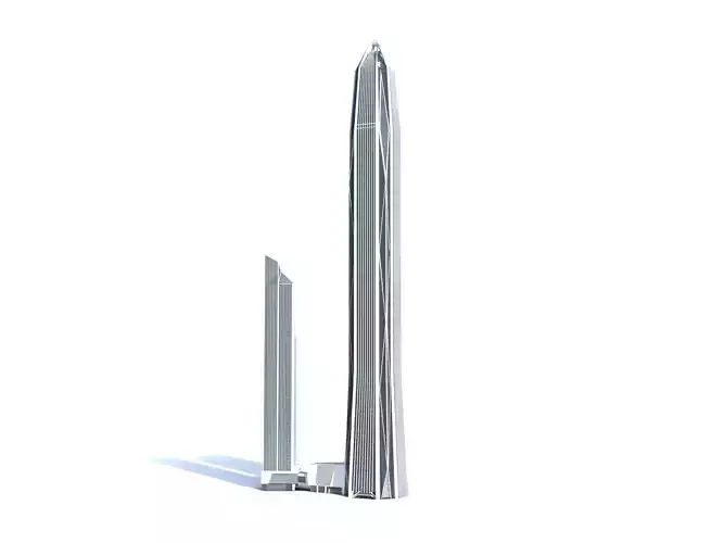 Ping An Finance - china 3D model
