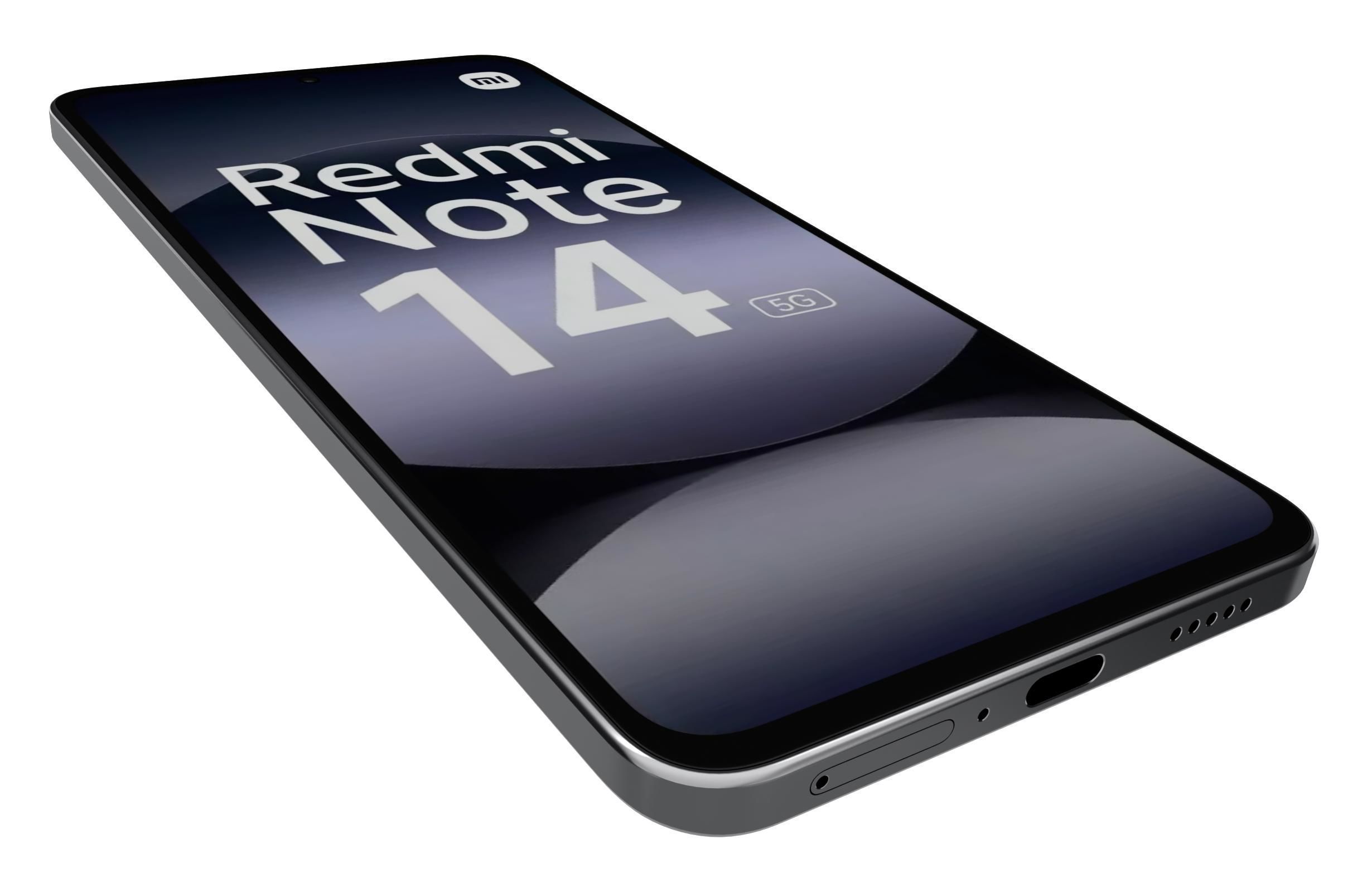 Xiaomi Redmi Note 14 5G Black 3D model_14