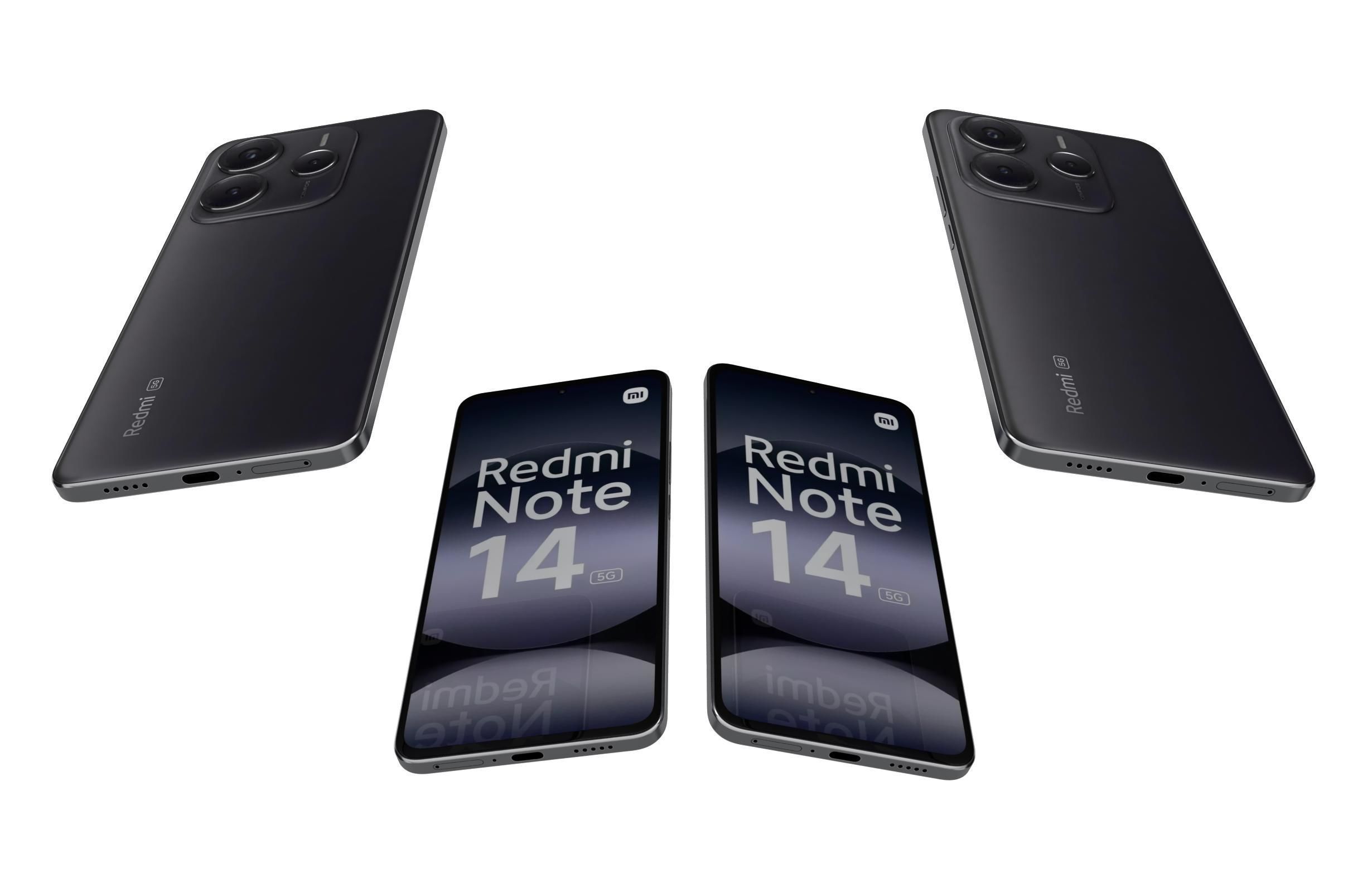 Xiaomi Redmi Note 14 5G Black 3D model_6