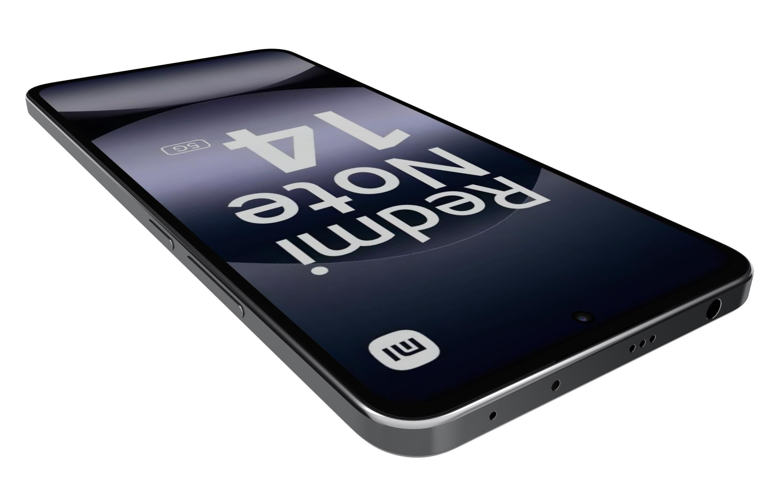 Xiaomi Redmi Note 14 5G Black 3D model_12