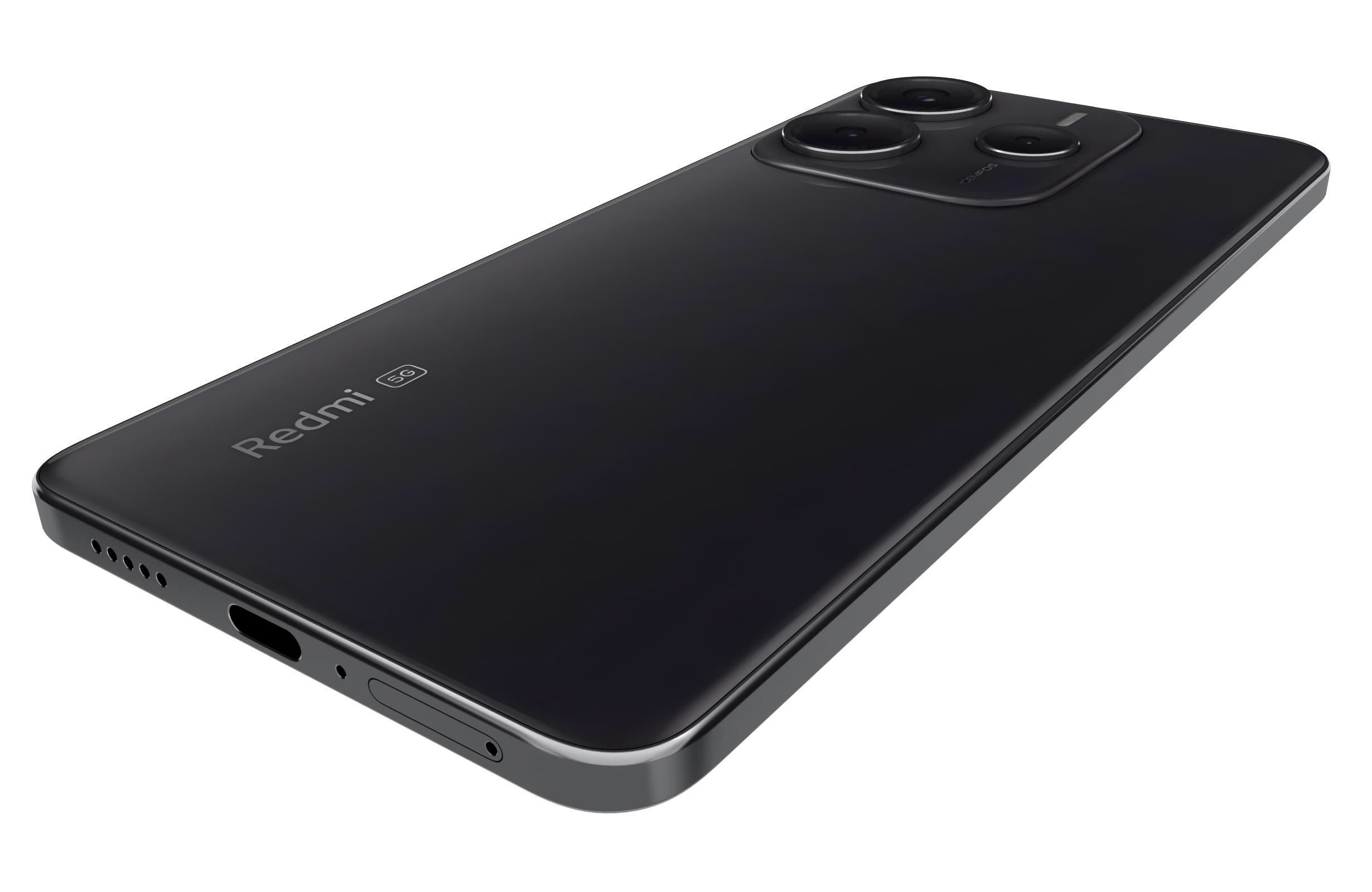 Xiaomi Redmi Note 14 5G Black 3D model_15