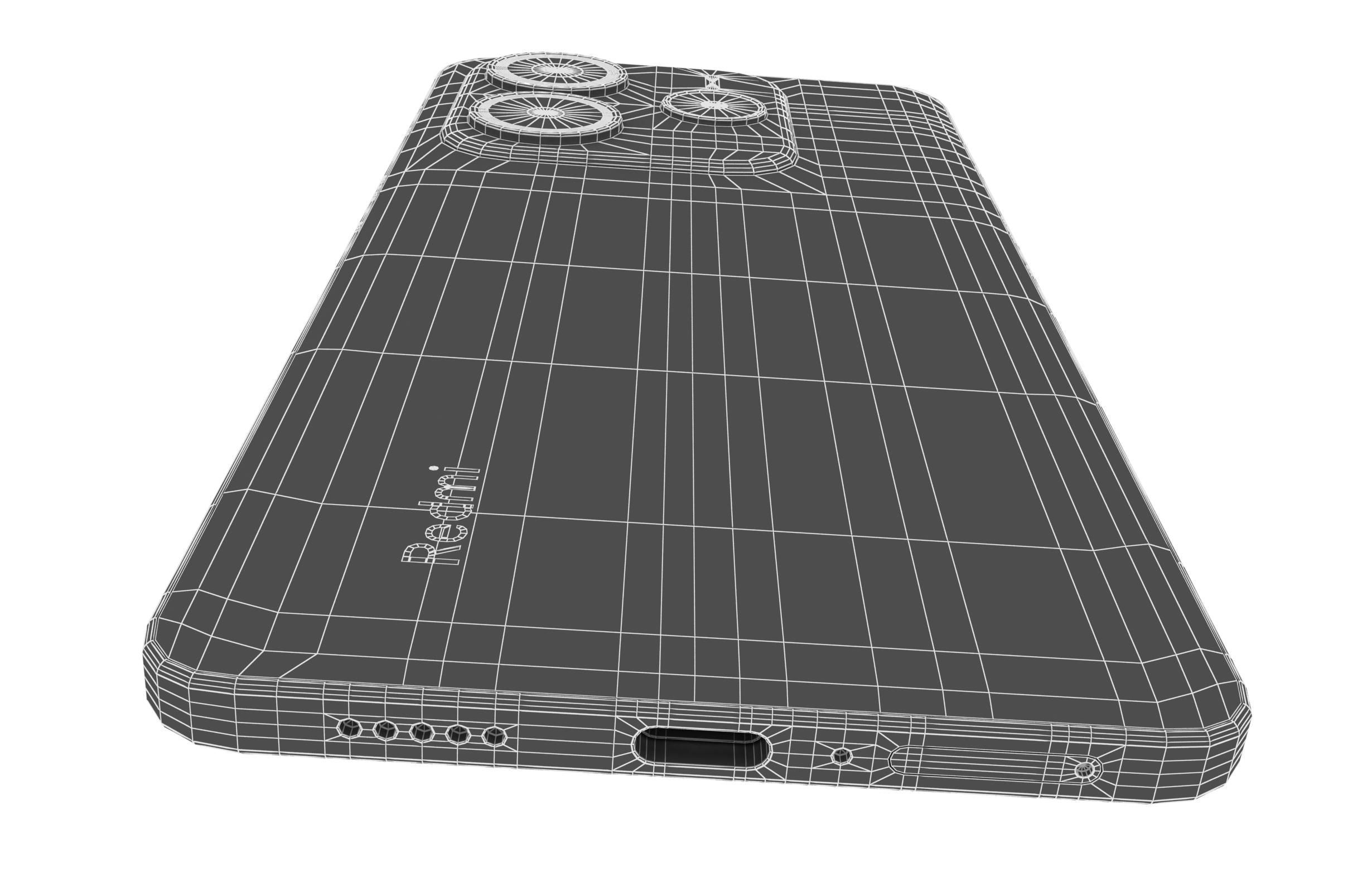 Xiaomi Redmi Note 14 5G Black 3D model_21