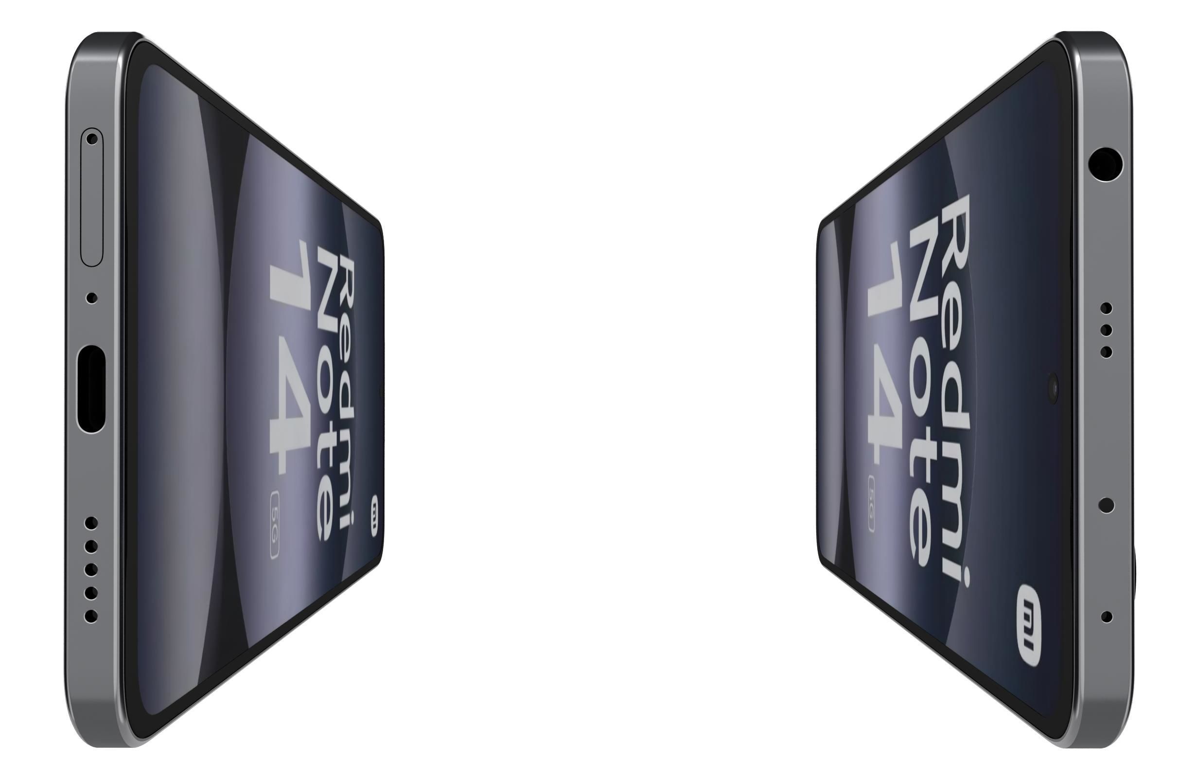 Xiaomi Redmi Note 14 5G Black 3D model_8