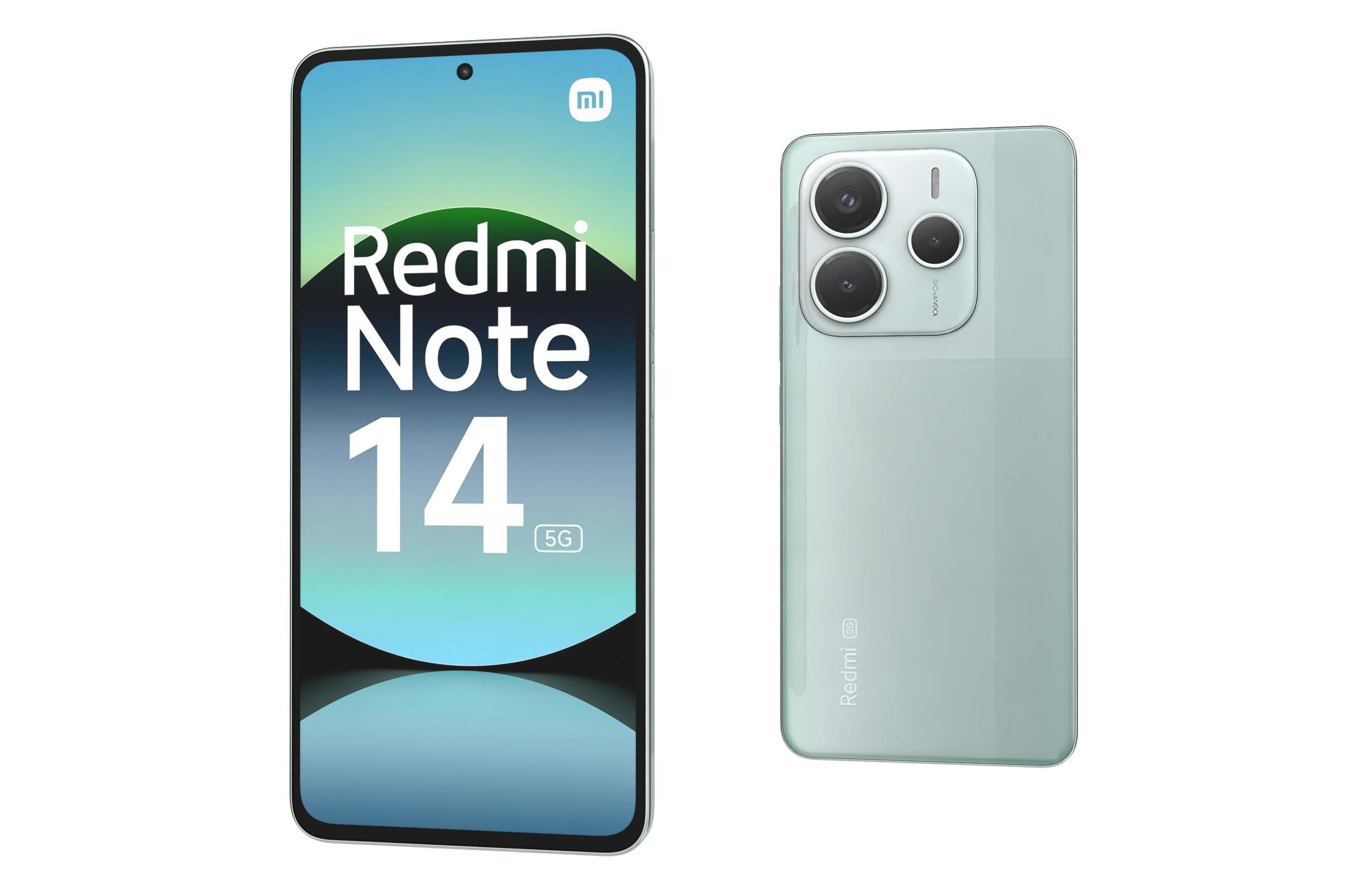 Xiaomi Redmi Note 14 5G Green 3D model_4