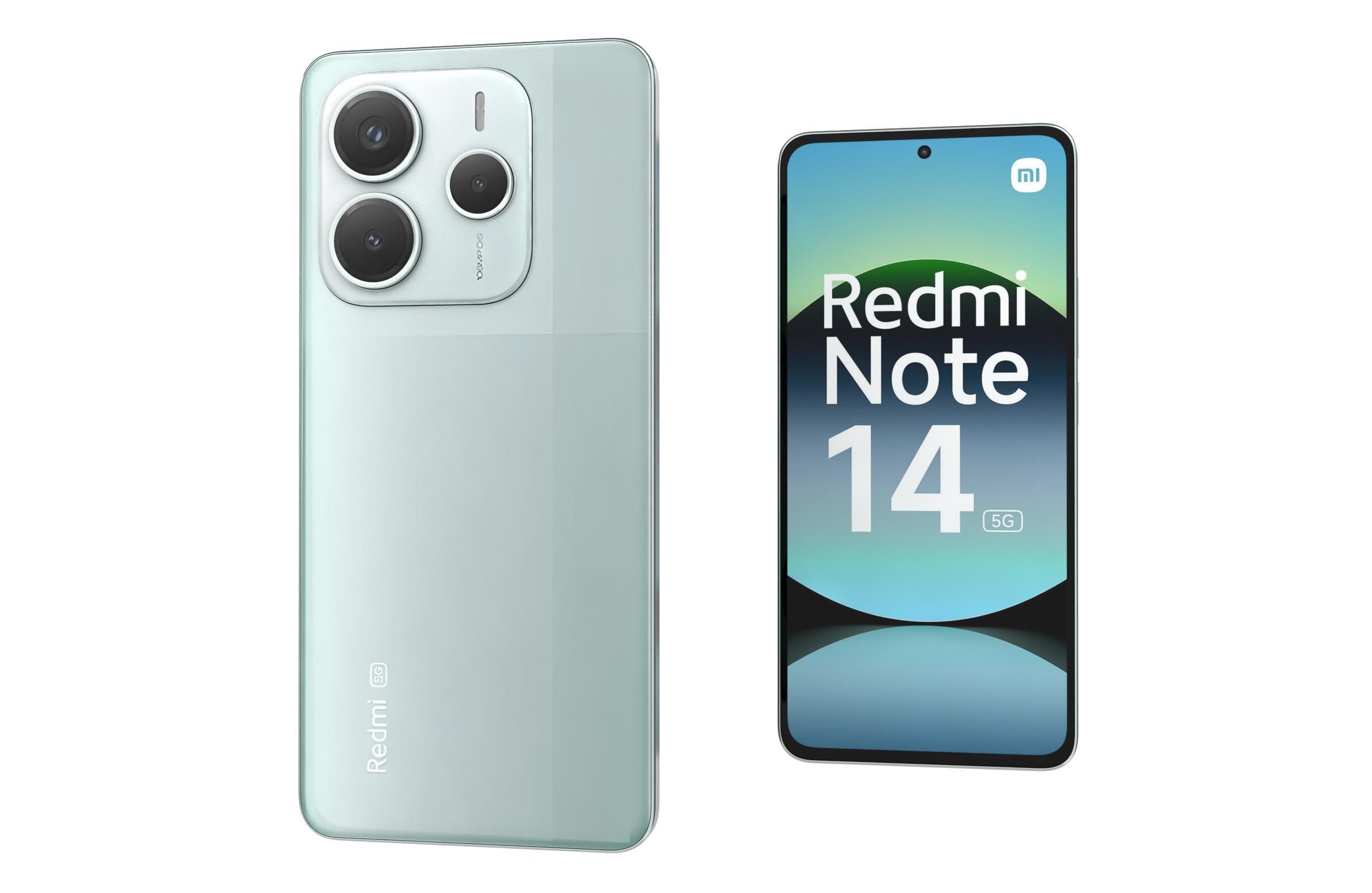 Xiaomi Redmi Note 14 5G Green 3D model_7