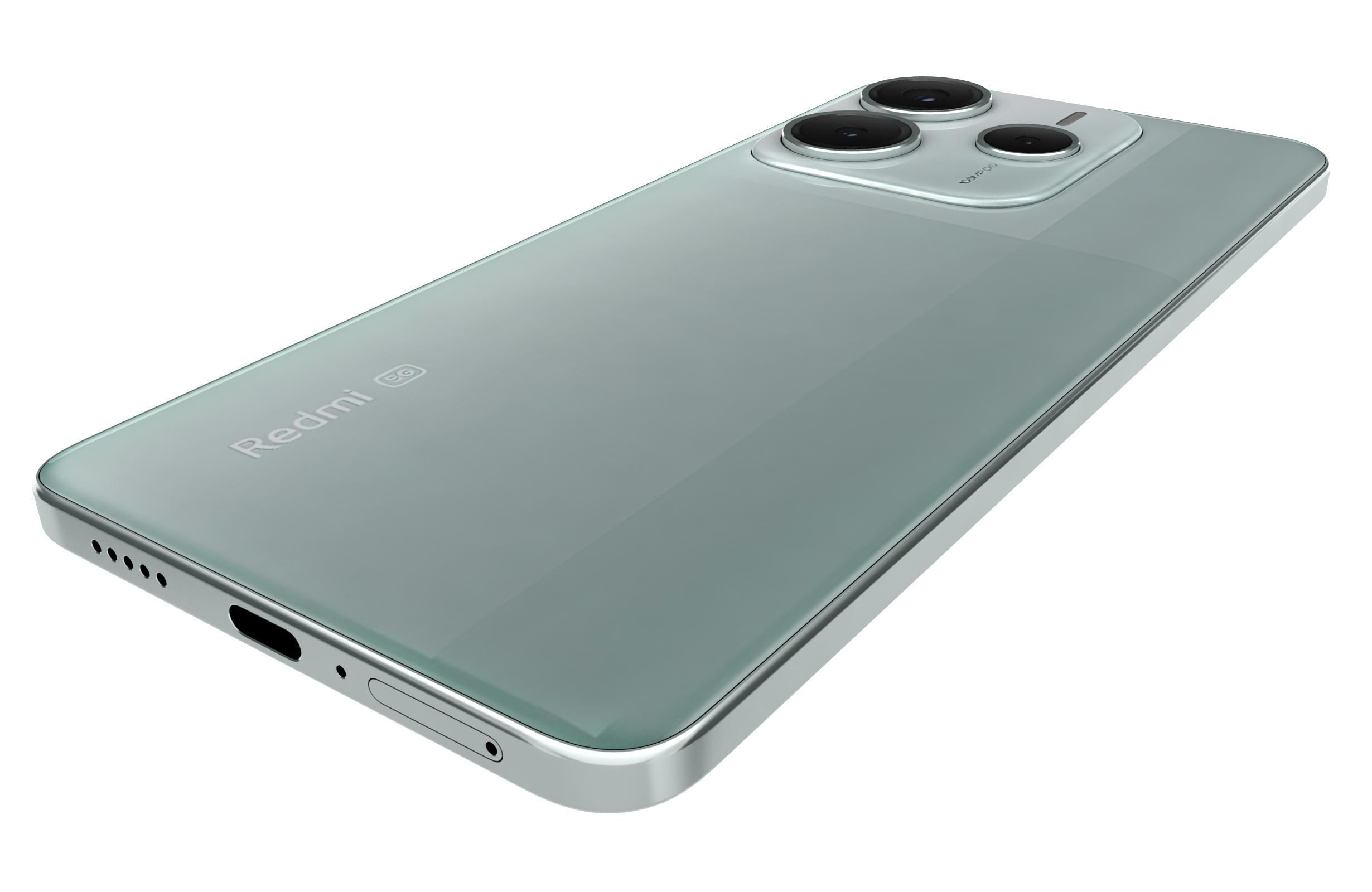 Xiaomi Redmi Note 14 5G Green 3D model_14