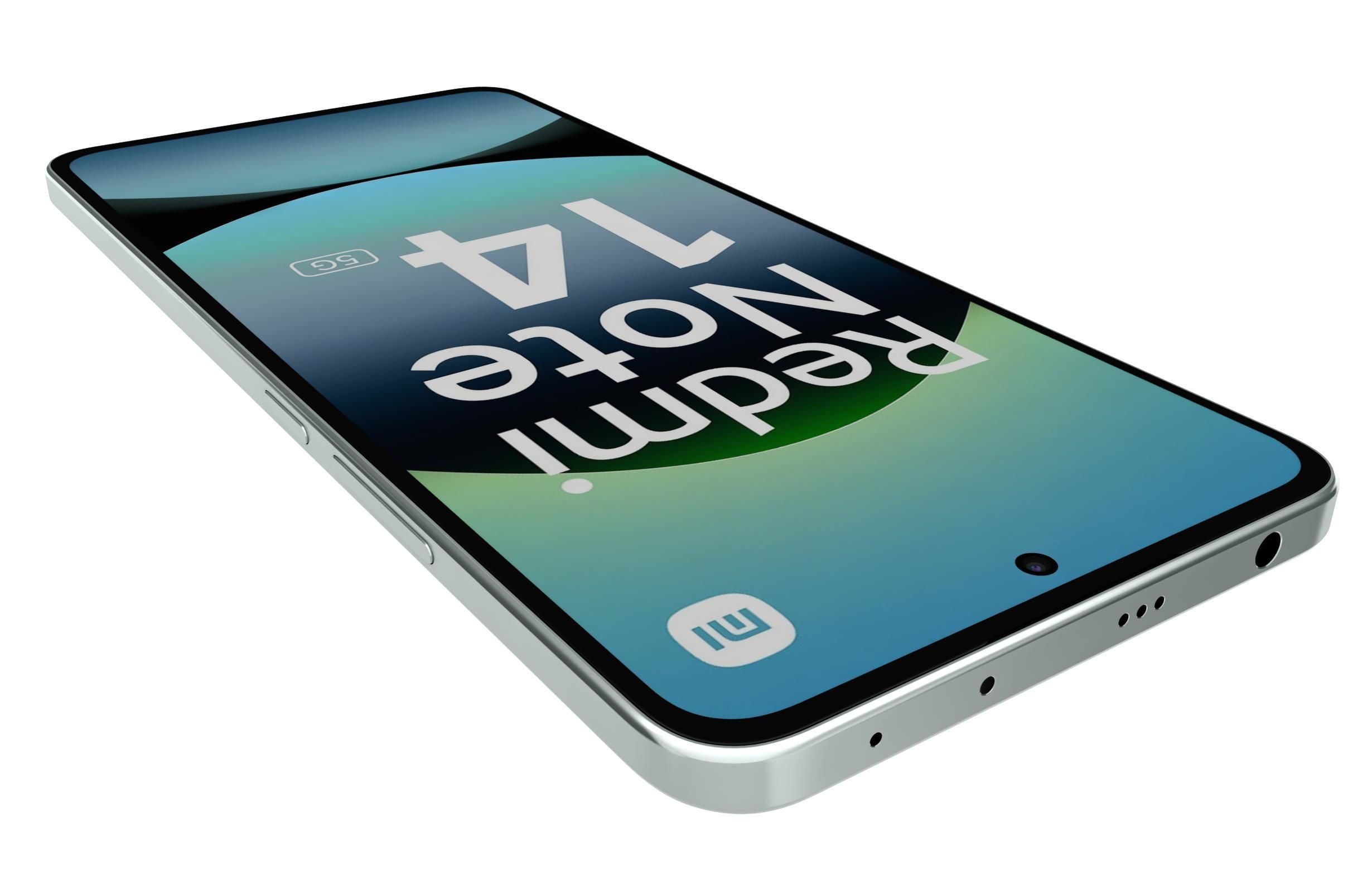 Xiaomi Redmi Note 14 5G Green 3D model_13