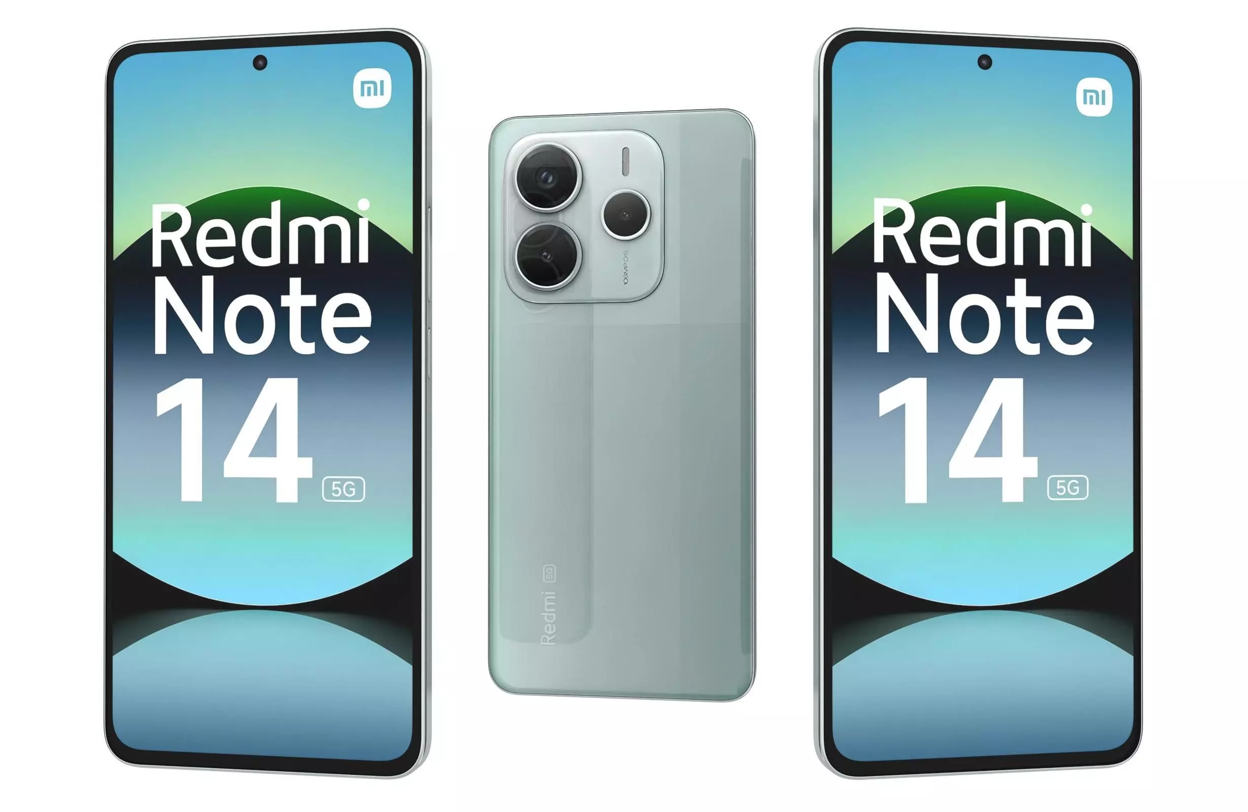 Xiaomi Redmi Note 14 5G Green 3D model_0