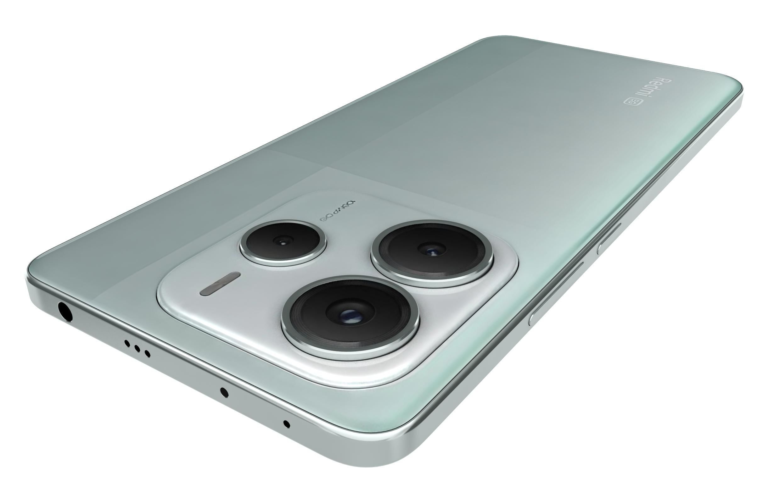 Xiaomi Redmi Note 14 5G Green 3D model_15