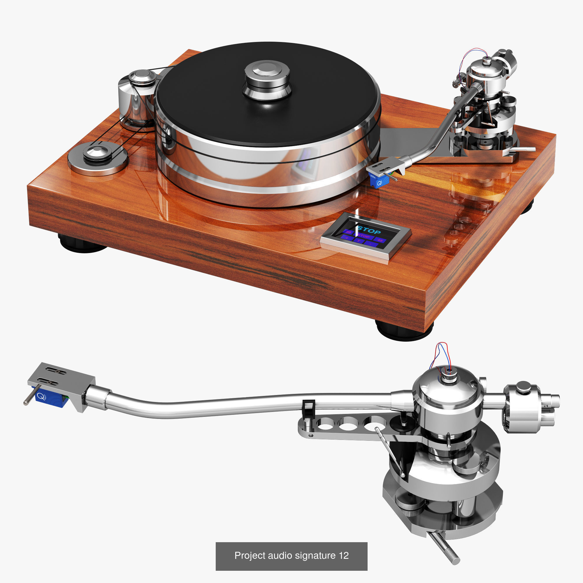 turntable 3D Model Collection_3
